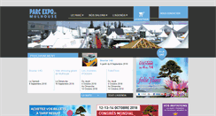 Desktop Screenshot of parcexpo.fr